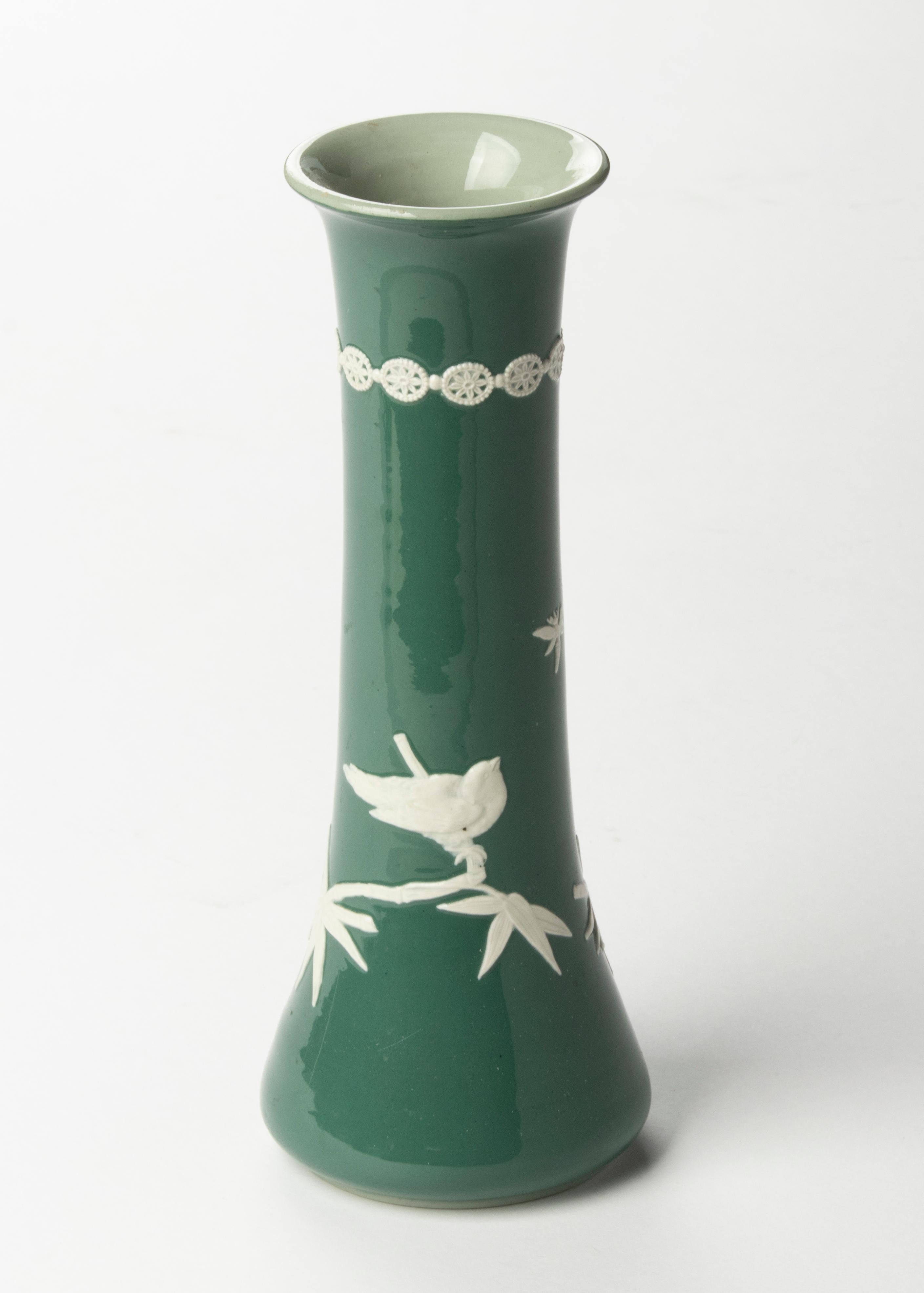 Ceramic Art Nouveau Vase Made by Royal Doulton 2