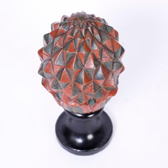 Ceramic Artichoke on Stand