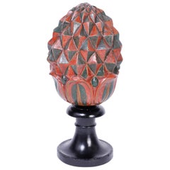 Ceramic Artichoke on Stand