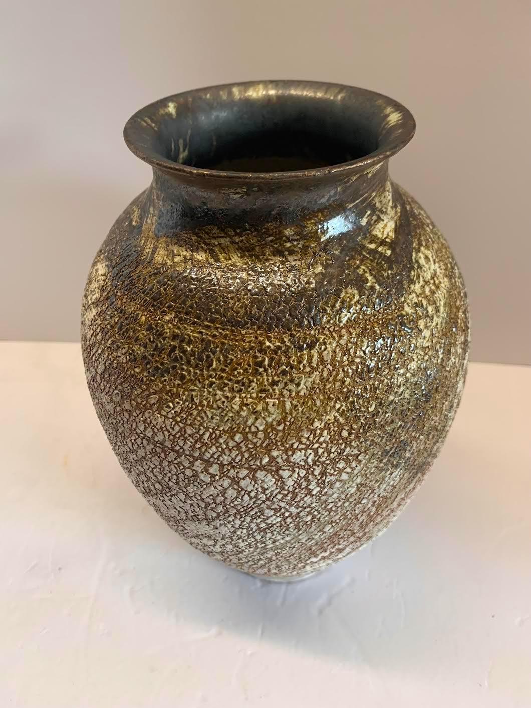 American Ceramic Artist Peter Speliopoulos Stoneware Vase