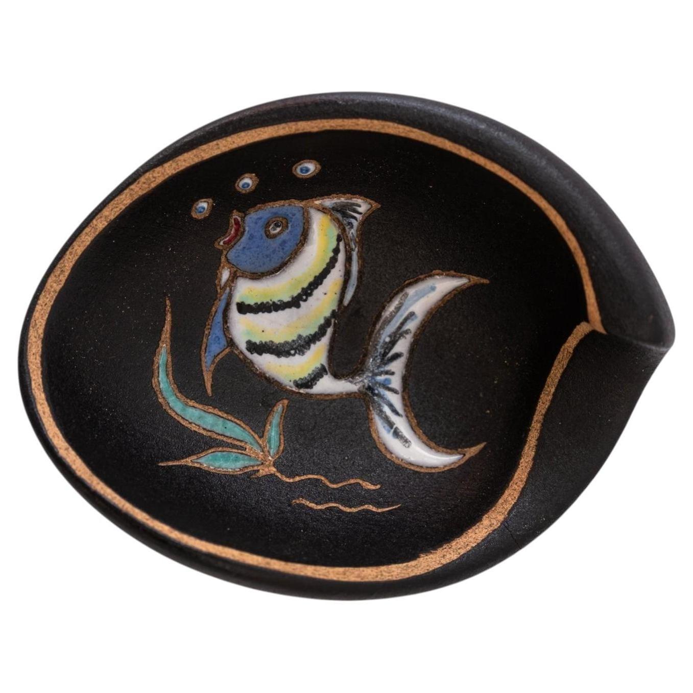 Ceramic ashtray around 1960s For Sale