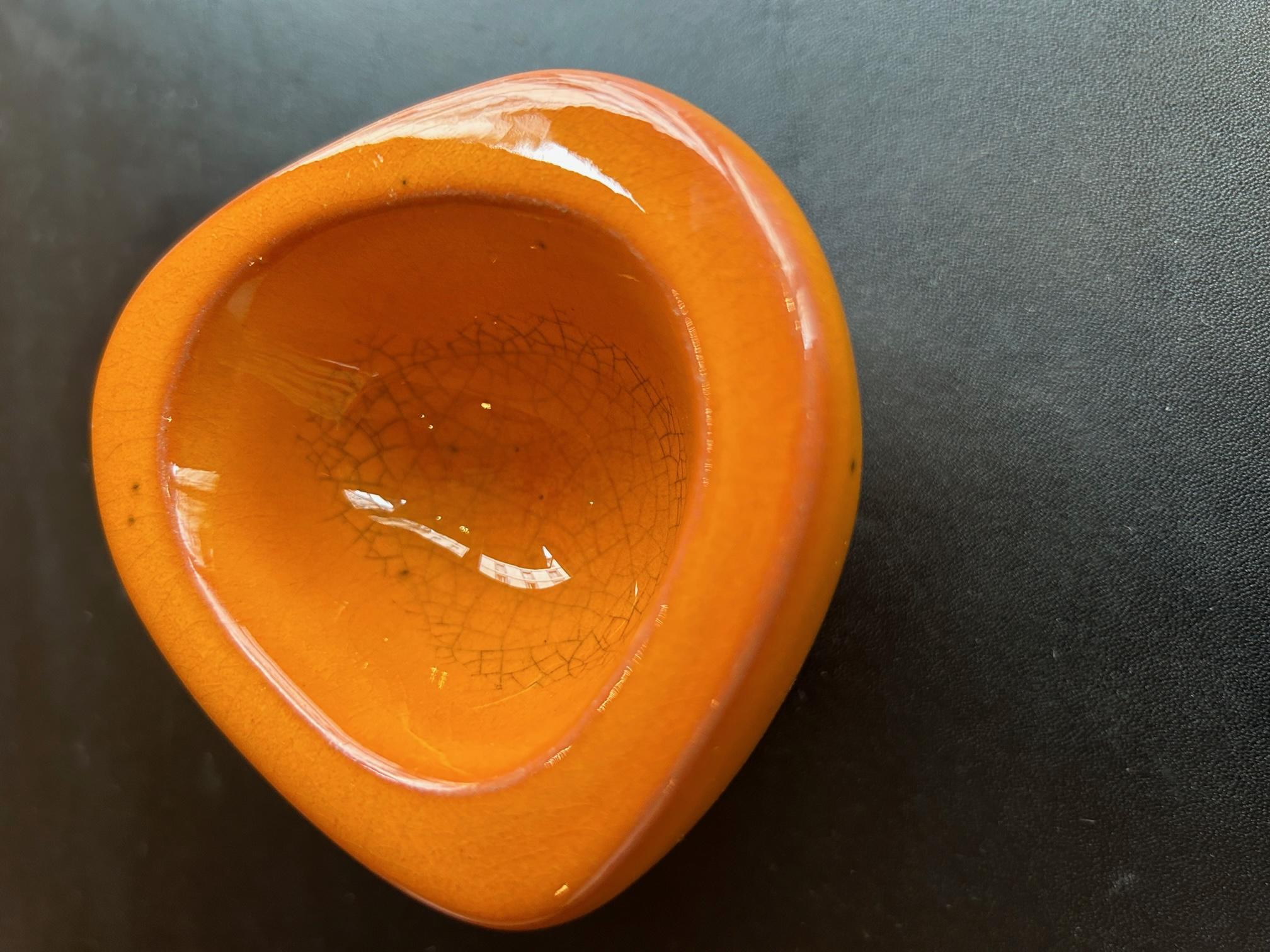 French Ceramic Ashtray/Bowl 