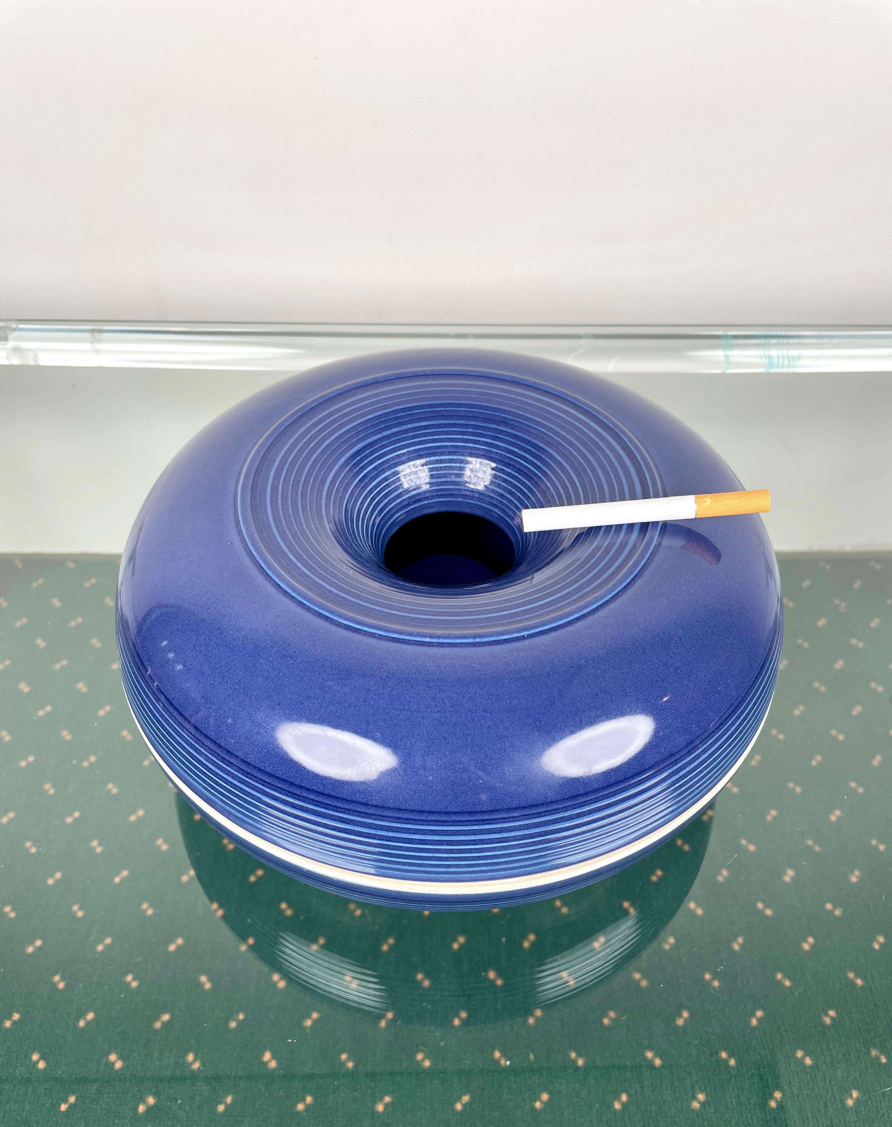 Ceramic Ashtray by Franco Bucci for Laboratorio Pesaro, Italy, 1970s For Sale 5