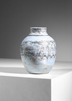 ceramic ball vase by Jacques Blin from the 50