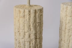 Ceramic Bark Table Lamps