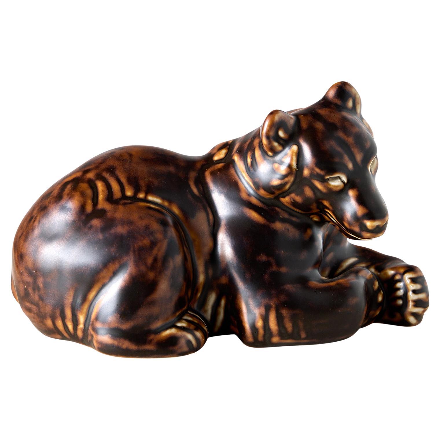 Ceramic Bear by Knud Kyhn