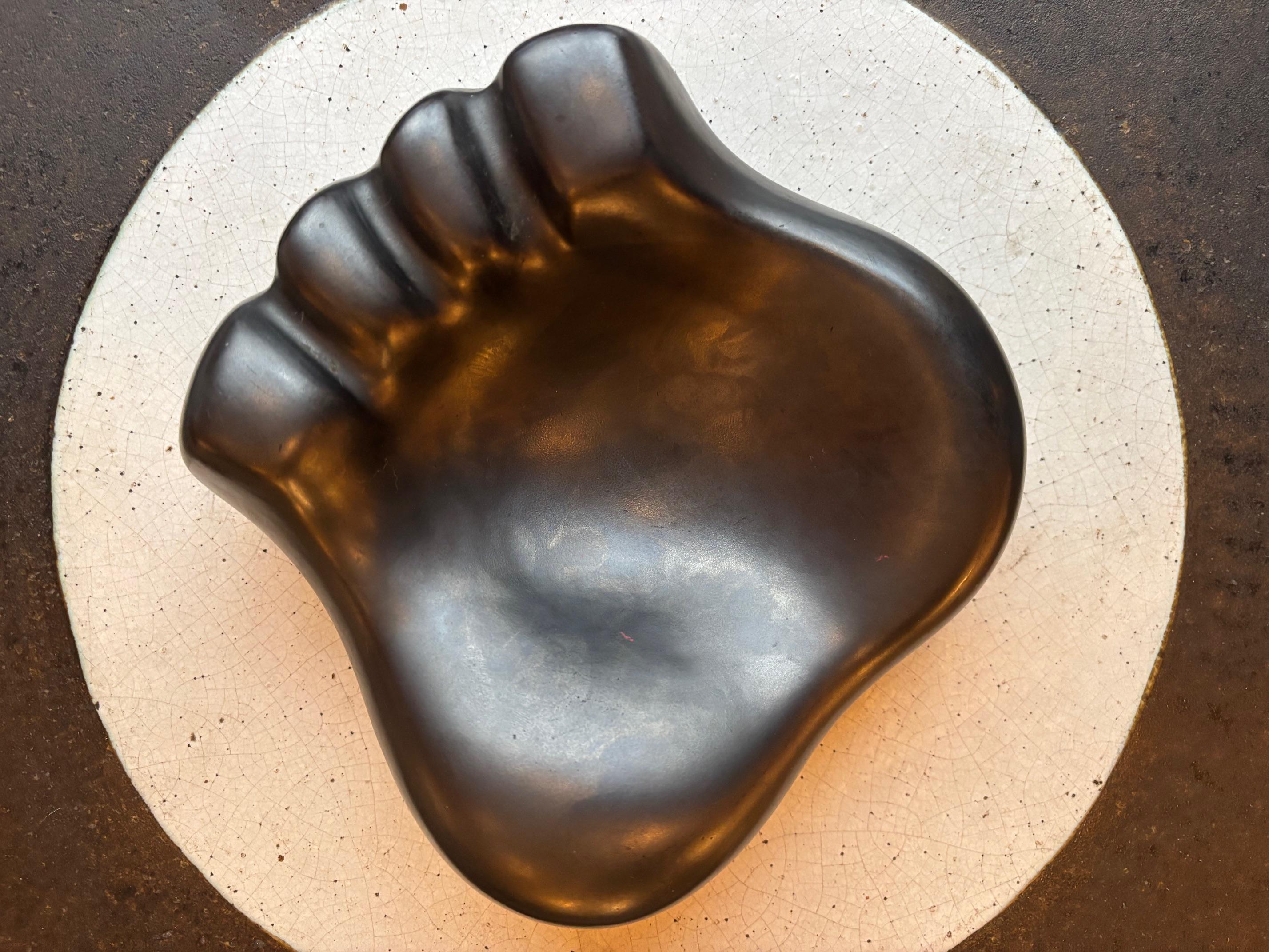 Modern Ceramic bear paw by Georges Jouve, France, 1960's
