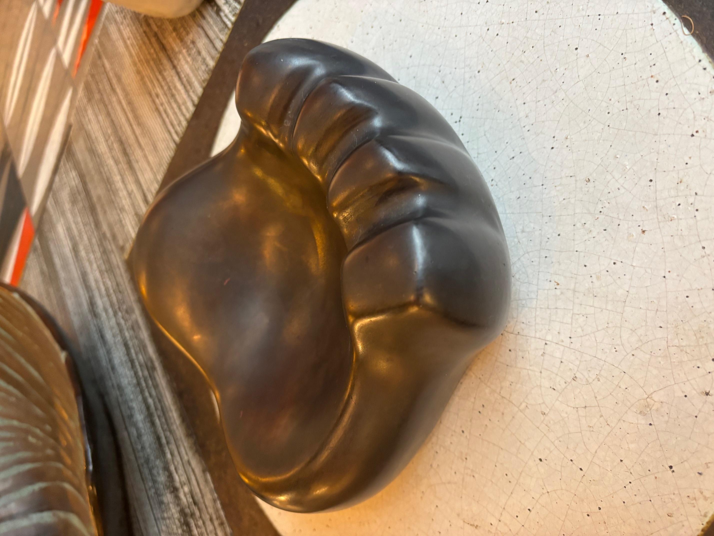 Ceramic bear paw by Georges Jouve, France, 1960's In Good Condition In Paris, FR