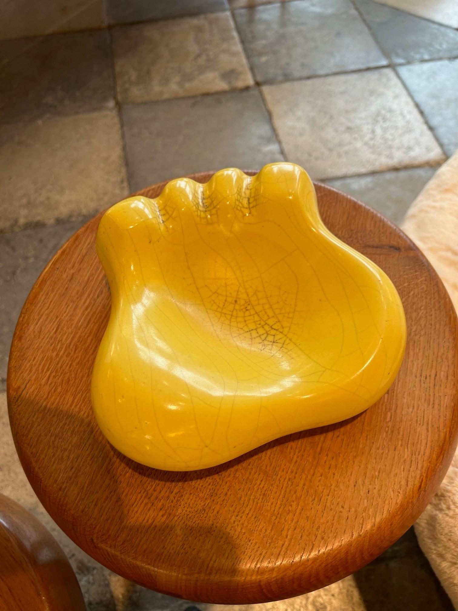 Ceramic bear paw by Georges Jouve, France, 1960's For Sale 1