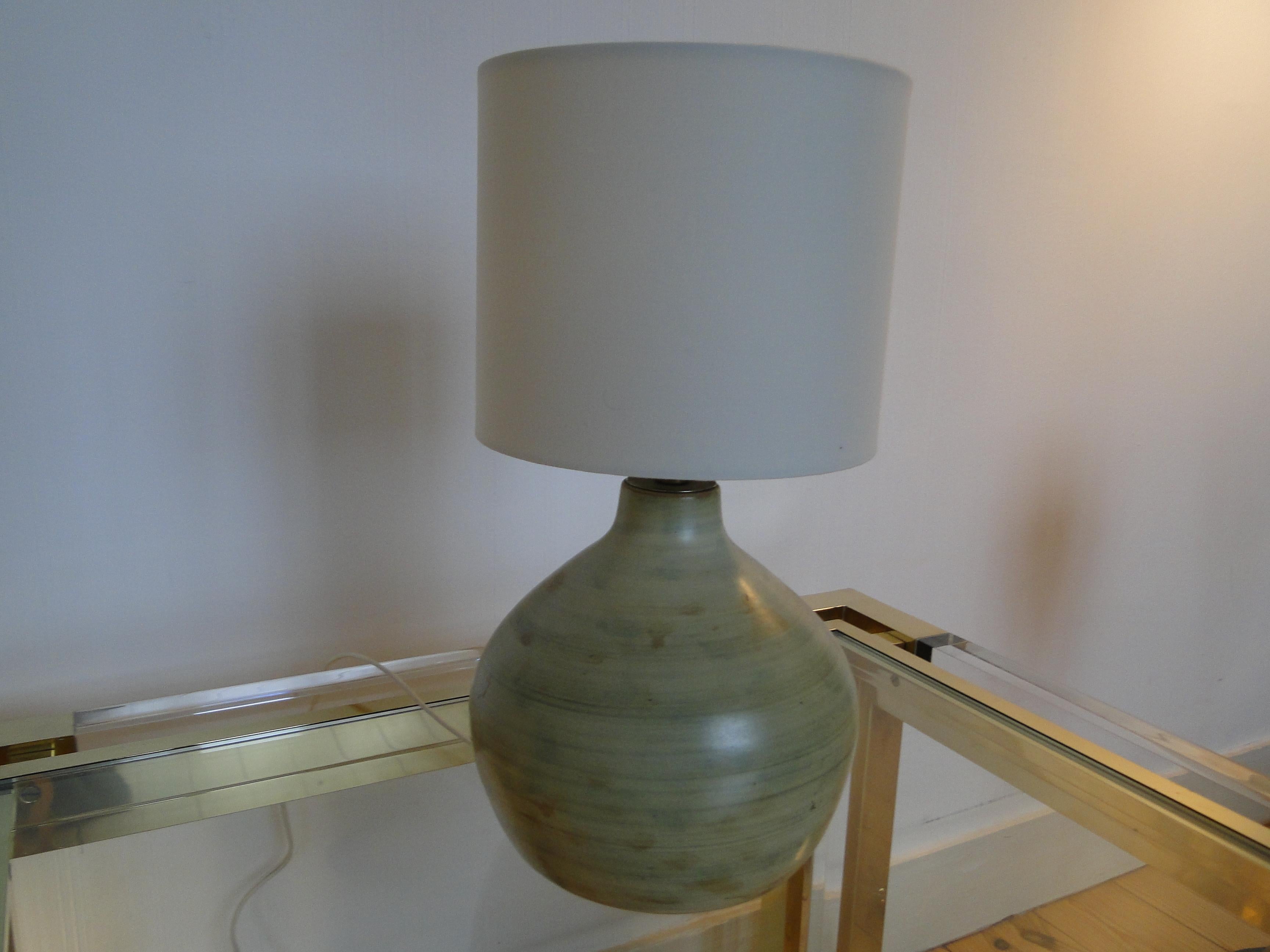Ceramic Bedside Lamp France Mid Century at 1stDibs