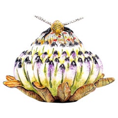 Joyero de cerámica Abeja Hecho a mano en Sudáfrica
