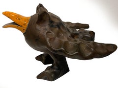 Ceramic Bird Sculpture