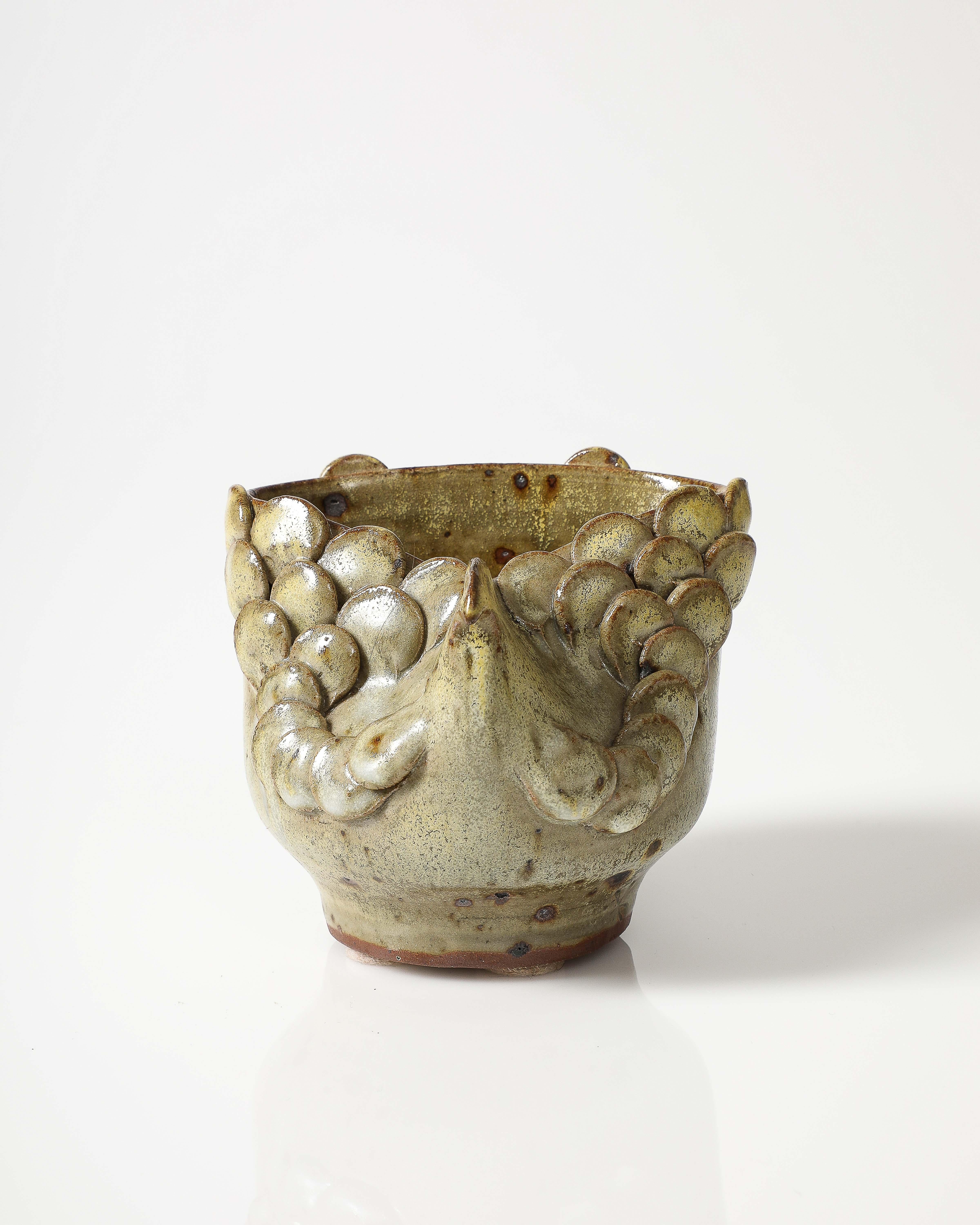Ceramic Bird Sculpture, France, c. 1960 For Sale 2