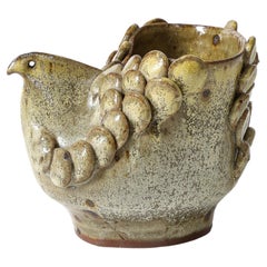 Ceramic Bird Sculpture, France, c. 1960