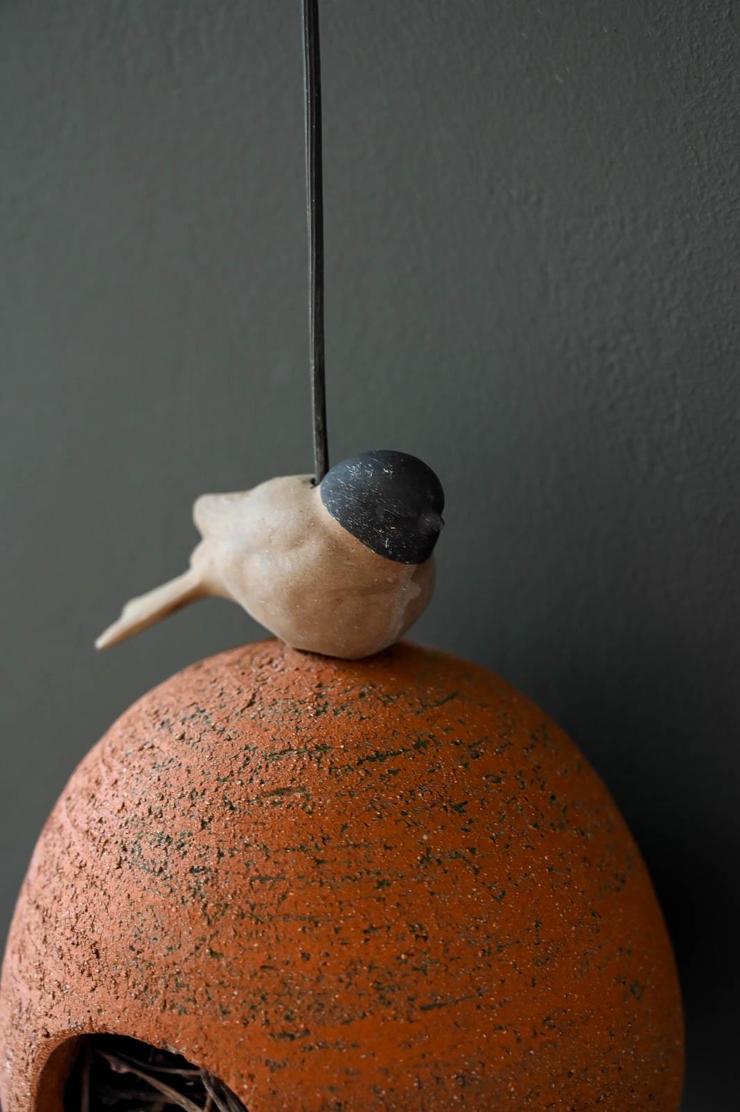 American Ceramic Birdhouse by Stan Bitters for Hans Sumpf California, ca 1970