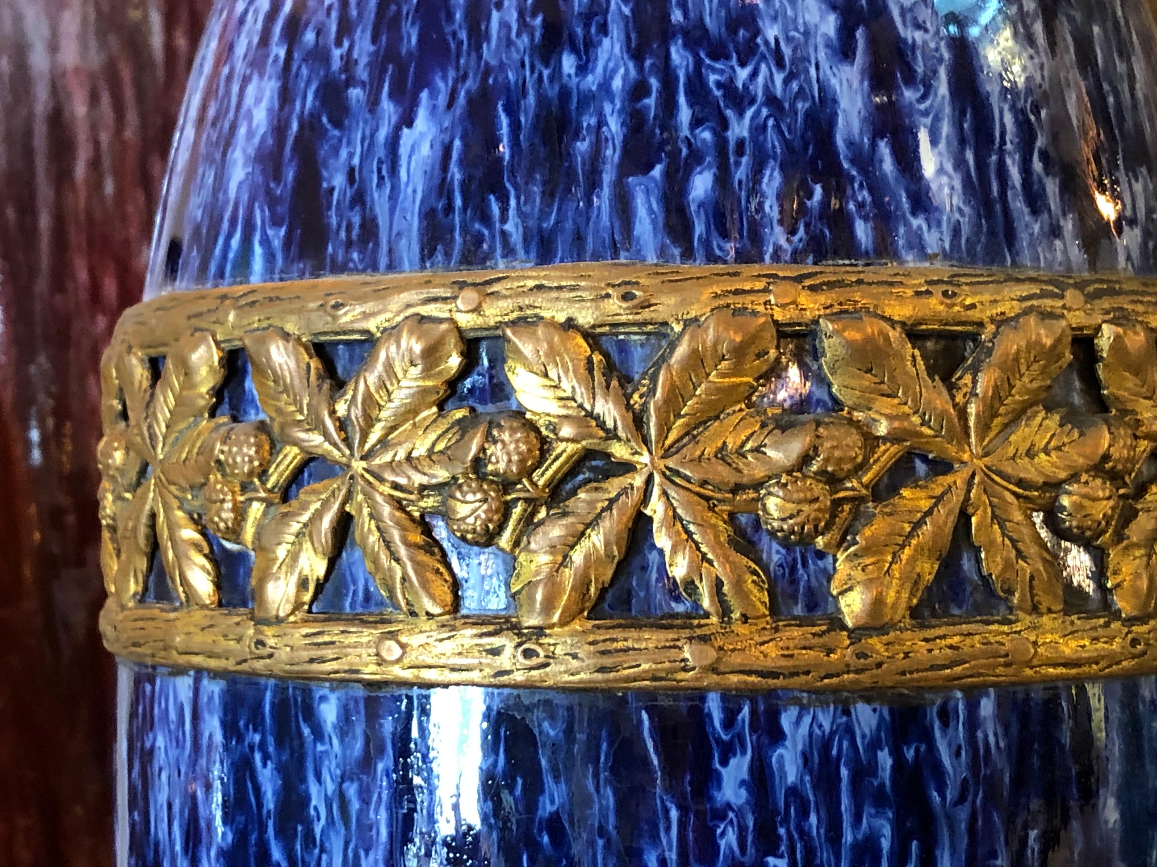 Keramik, Boch Belgien, Französische Bronze im Angebot 6