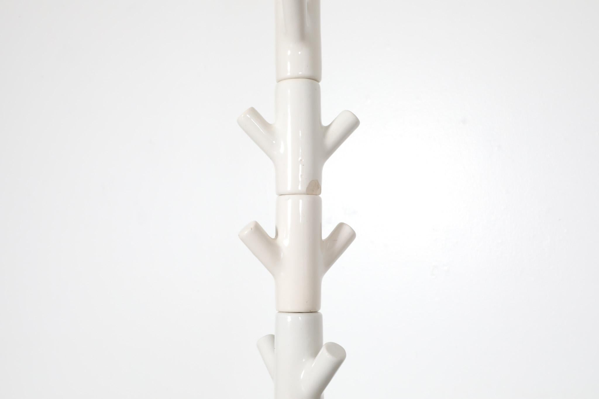 Contemporary Ceramic Bone Coat Rack by Richard Hutten green For Sale
