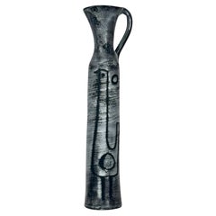 Ceramic bottle by Jacques Pouchain