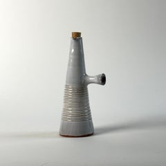 Bouteille en céramique par Les Argonautes, Vallauris, vers 1960