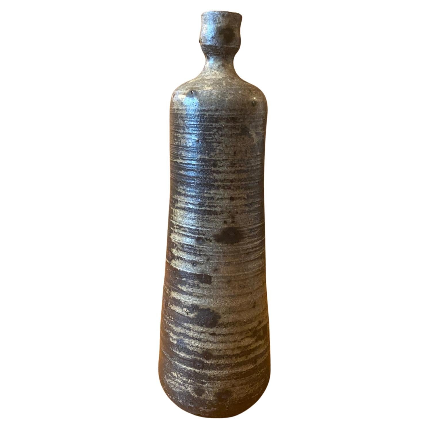 Ceramic Bottle by Robert Deblander, France, 1970s For Sale