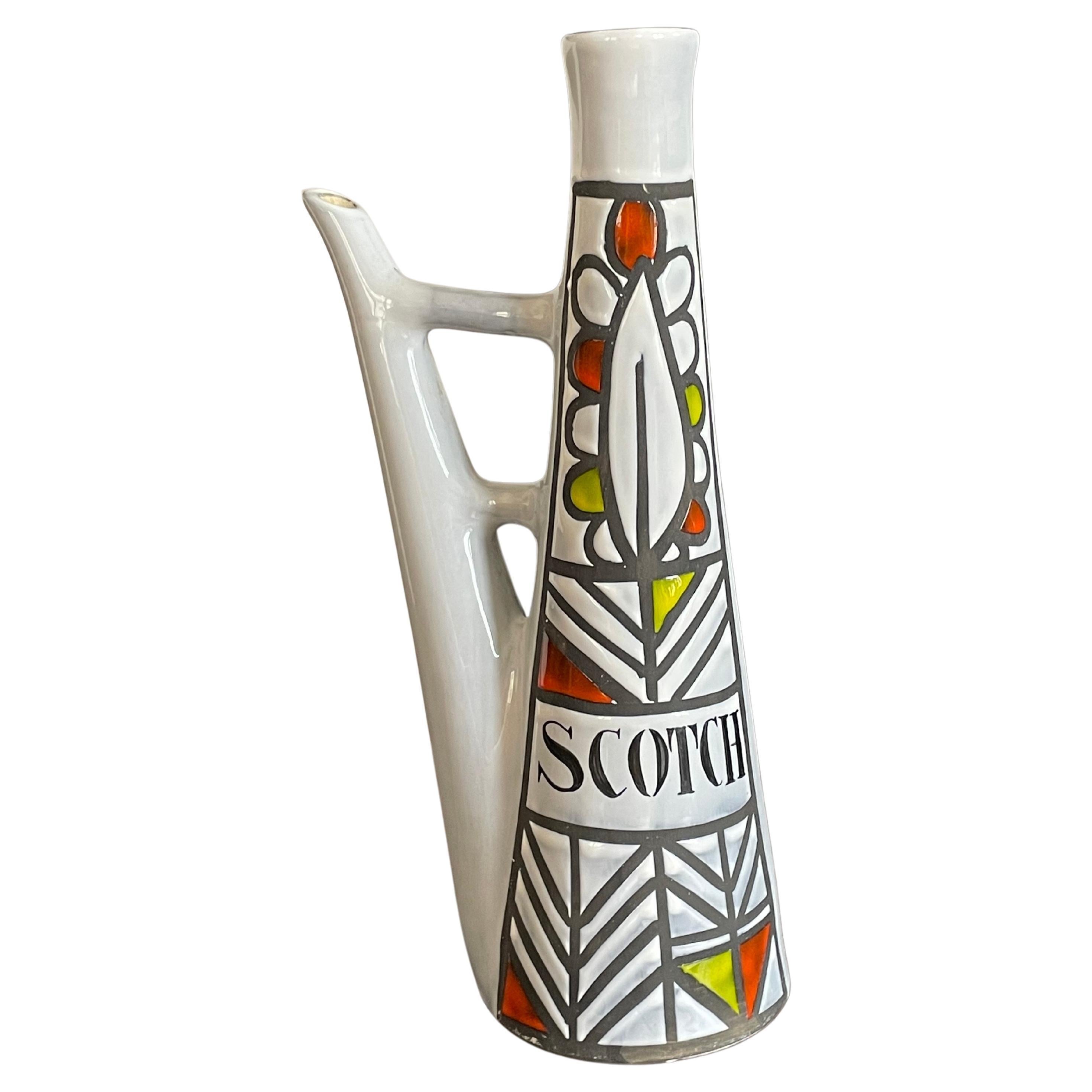 Ceramic bottle by Roger Capron, Vallauris, circa 1960 For Sale at 1stDibs