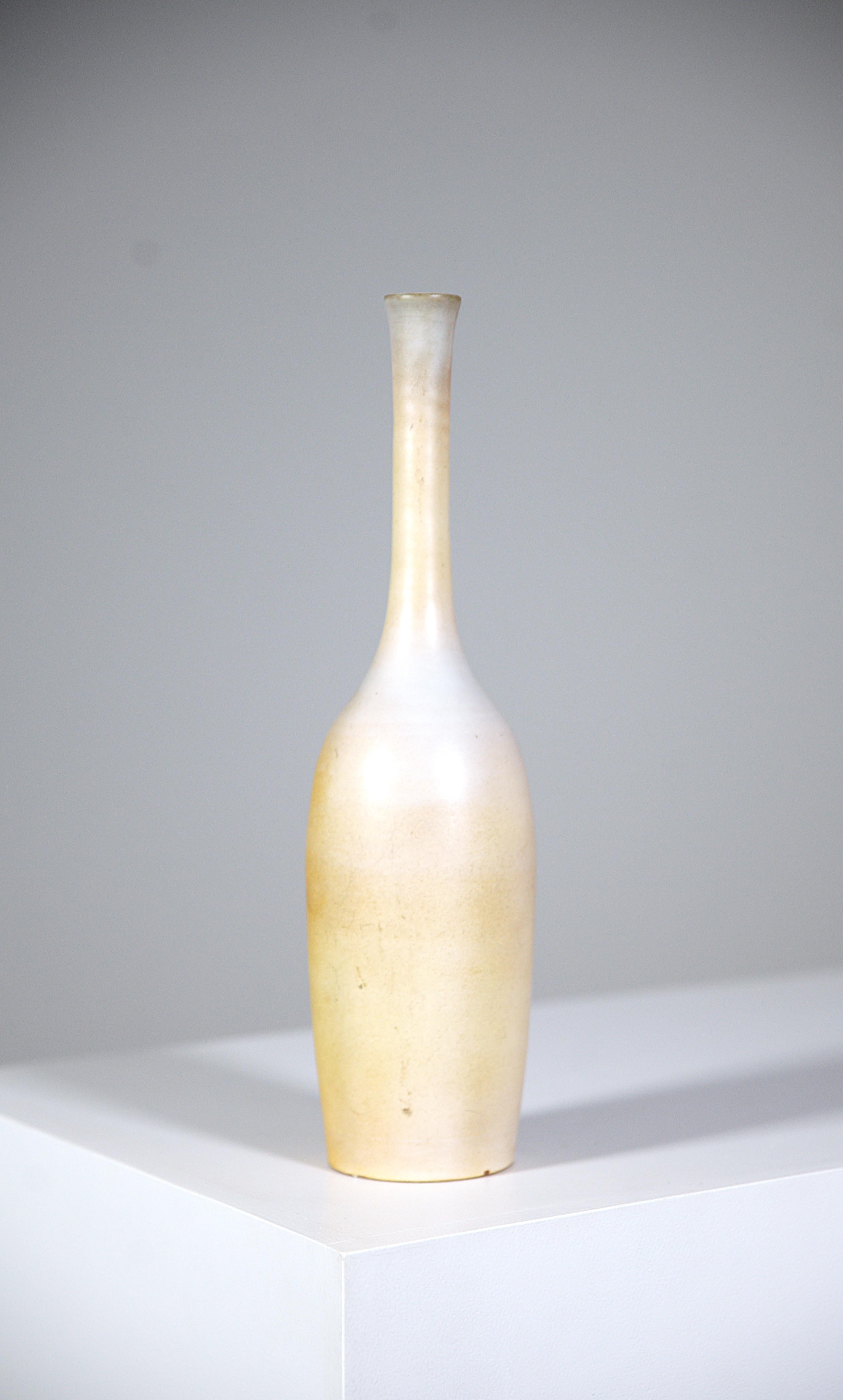 A Ceramic Bottle by Suzanne Ramié for 
