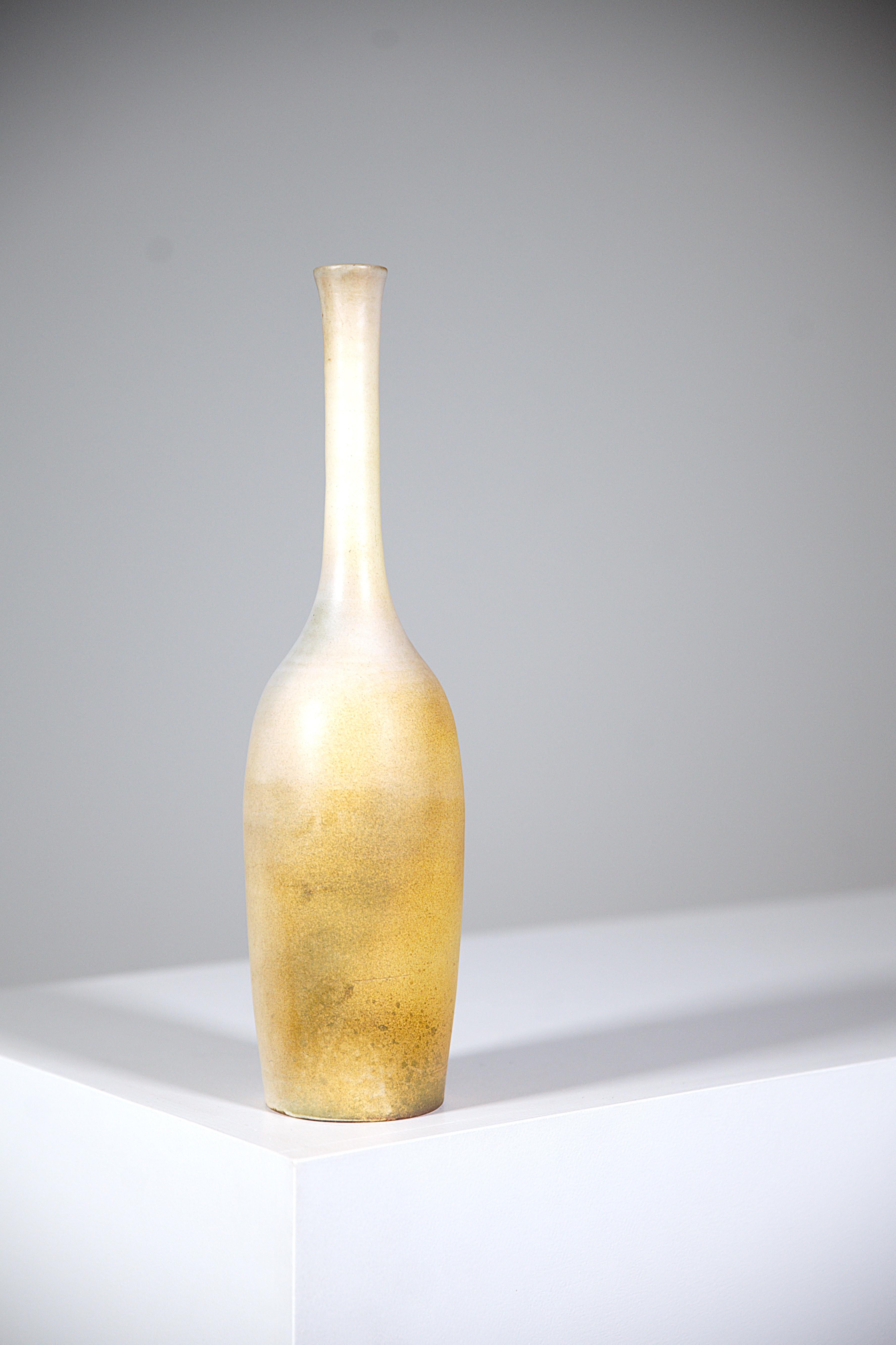 Ceramic Bottle by Suzanne Ramié for 