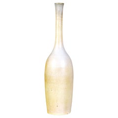 Botella de cerámica de Suzanne Ramié para " Atelier Madoura " Vallauris Francia Años 70