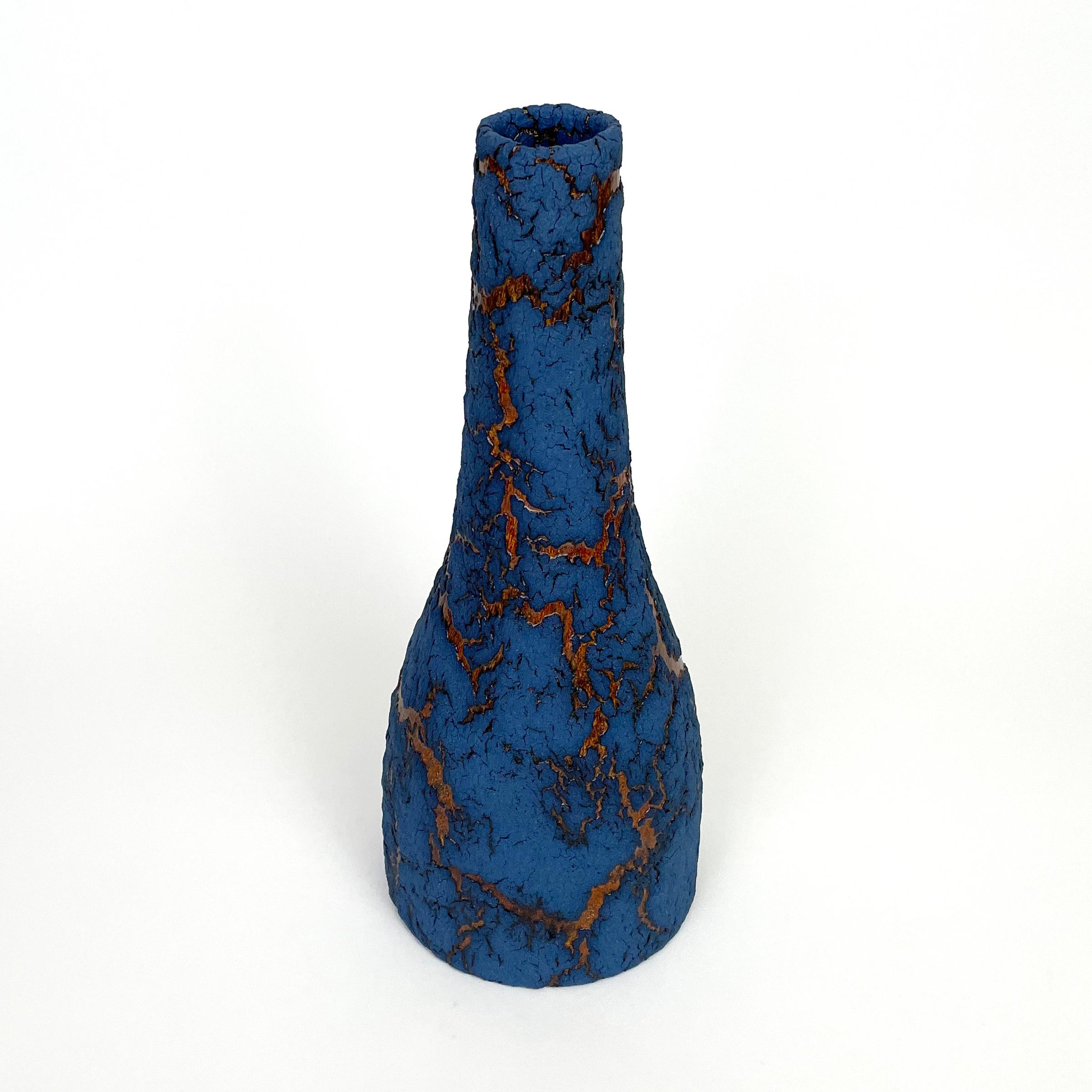 Keramikflasche, dekorative Vase von William Edwards   Moderne der Mitte des Jahrhunderts im Angebot 1