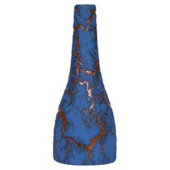 Keramikflasche, dekorative Vase von William Edwards   Moderne der Mitte des Jahrhunderts