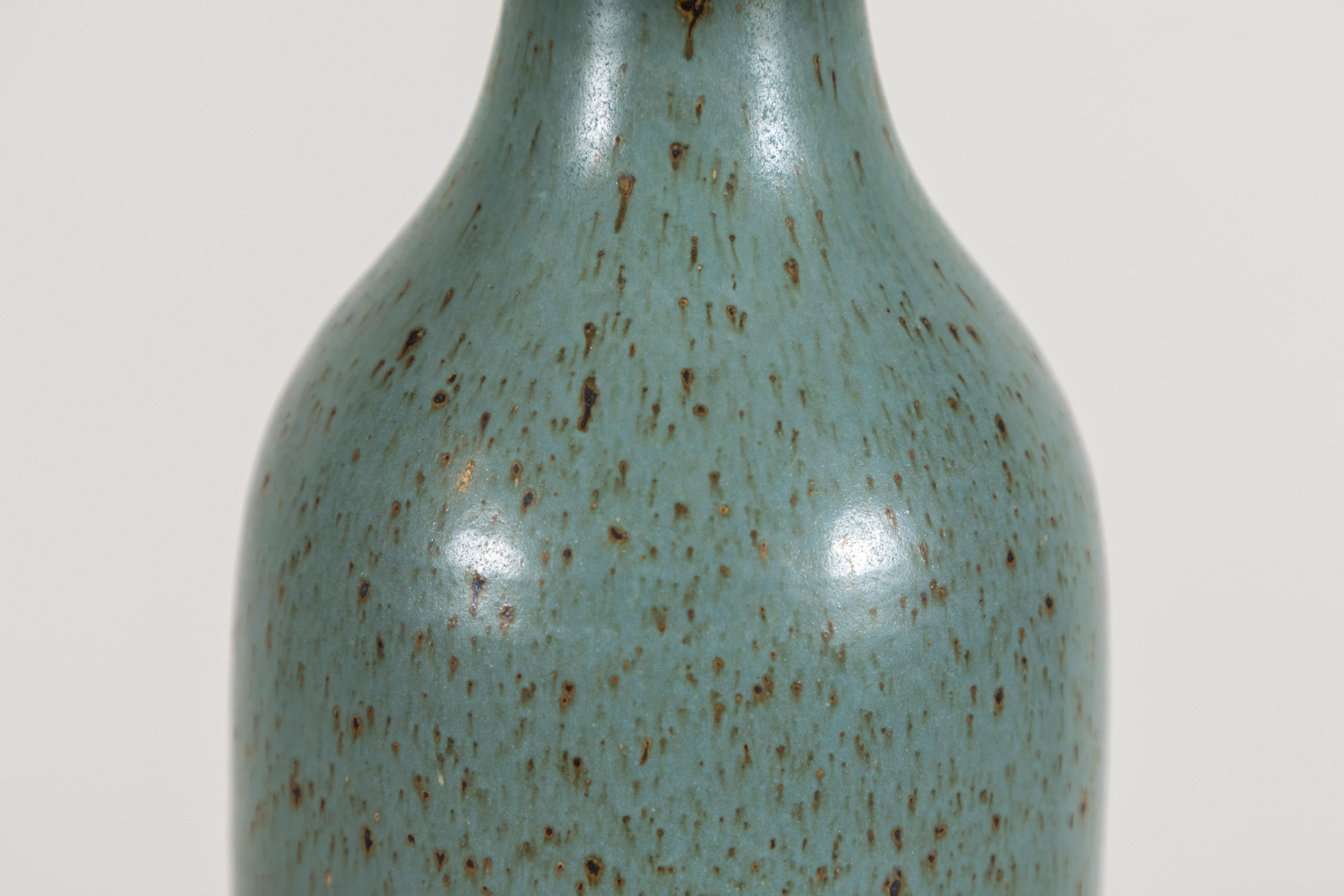 American Ceramic Bottle Lamp by Victoria Morris