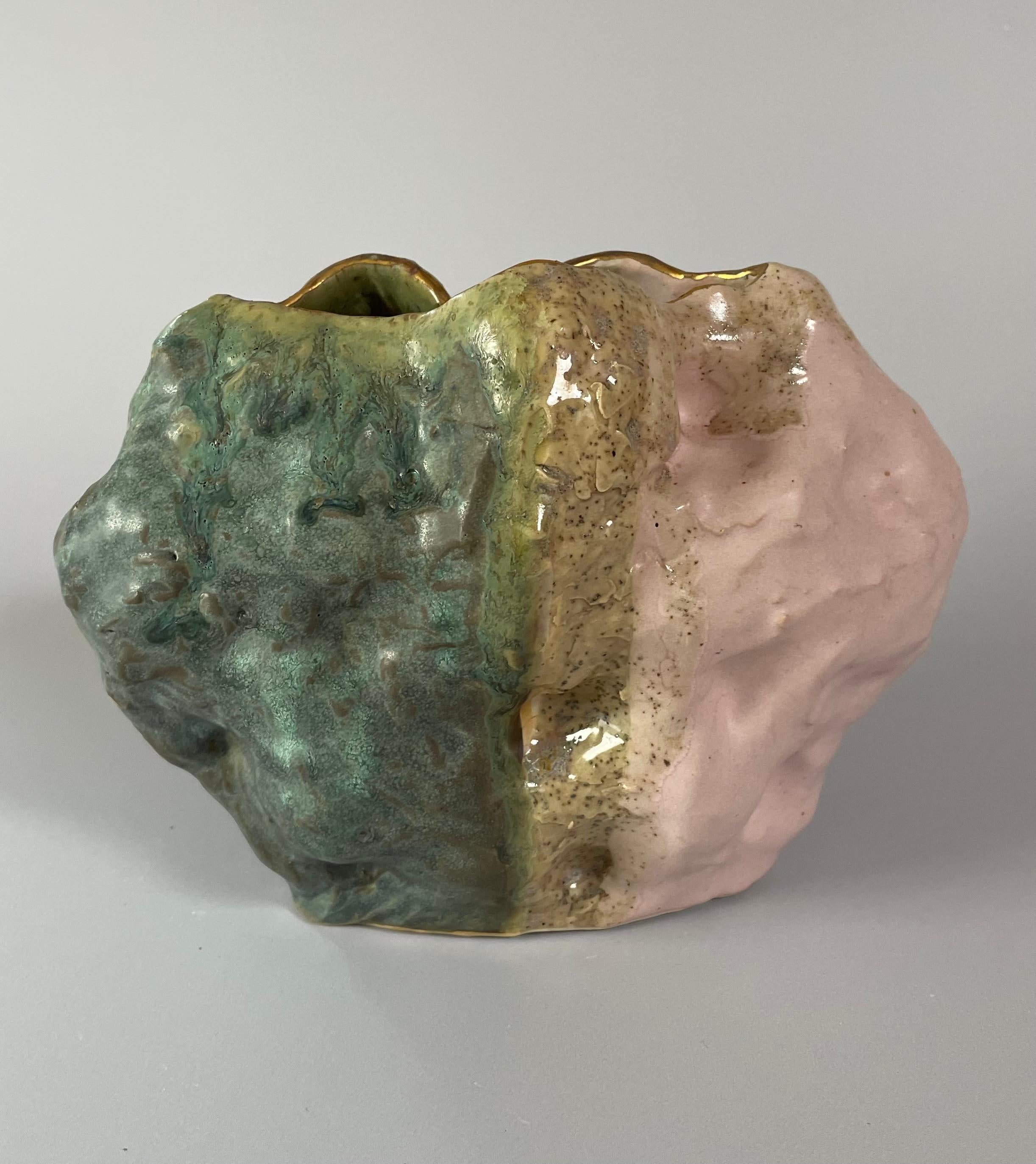American Ceramic Boulder Vases, Vessels, Sculptures For Sale