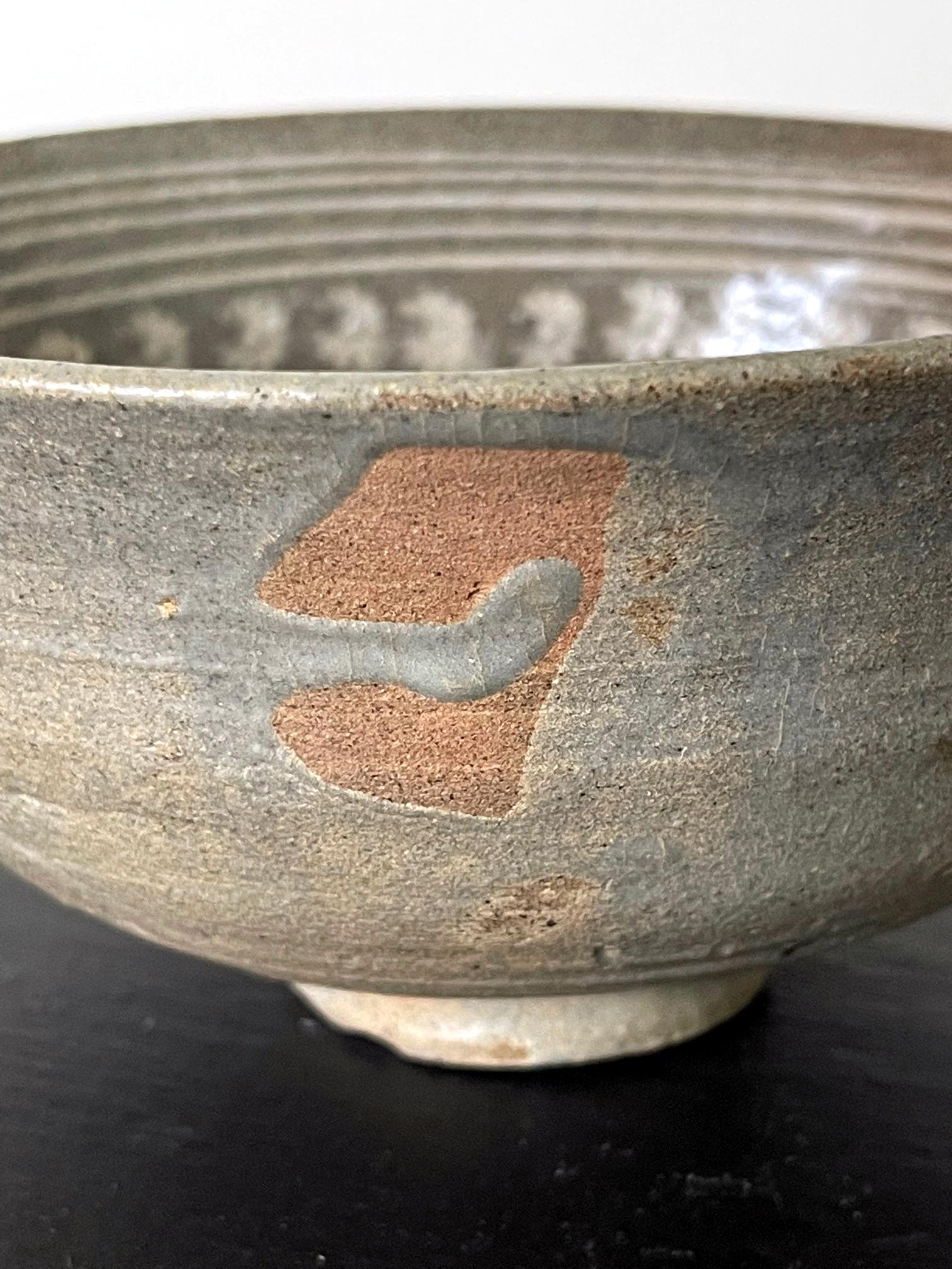 Keramikschale Buncheong Ware Joseon-Dynastie im Angebot 7