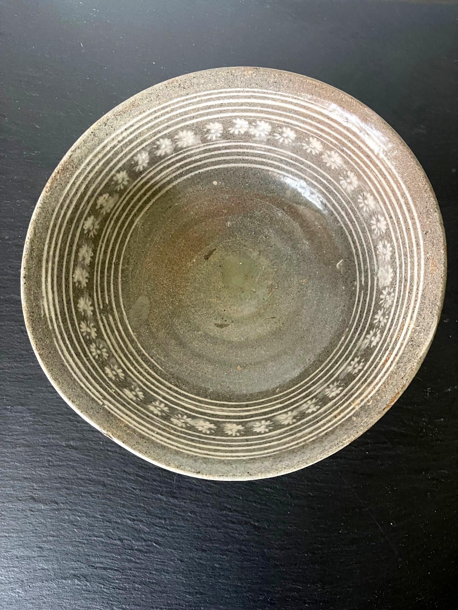 Ceramic Bowl Buncheong Ware Joseon Dynasty For Sale 2