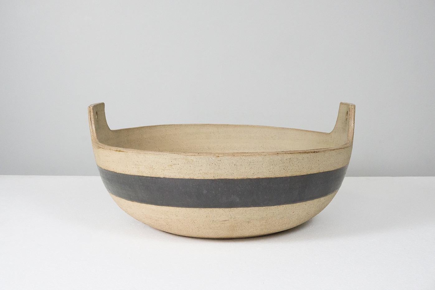 Glazed Ceramic Bowl by Bruno Gambone