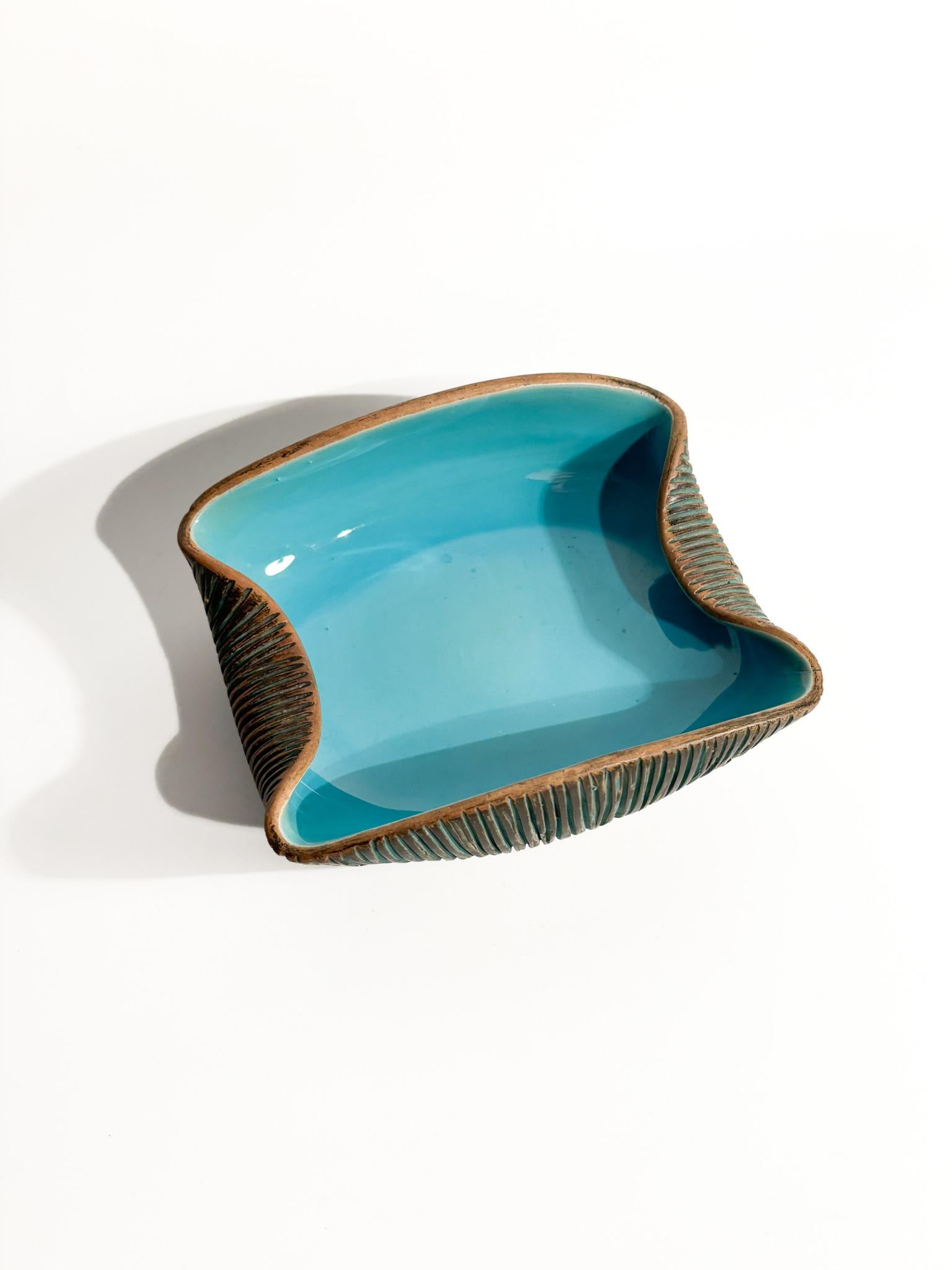 Keramikschale von Ceramiche Batignani aus den 1950er Jahren (Moderne der Mitte des Jahrhunderts) im Angebot