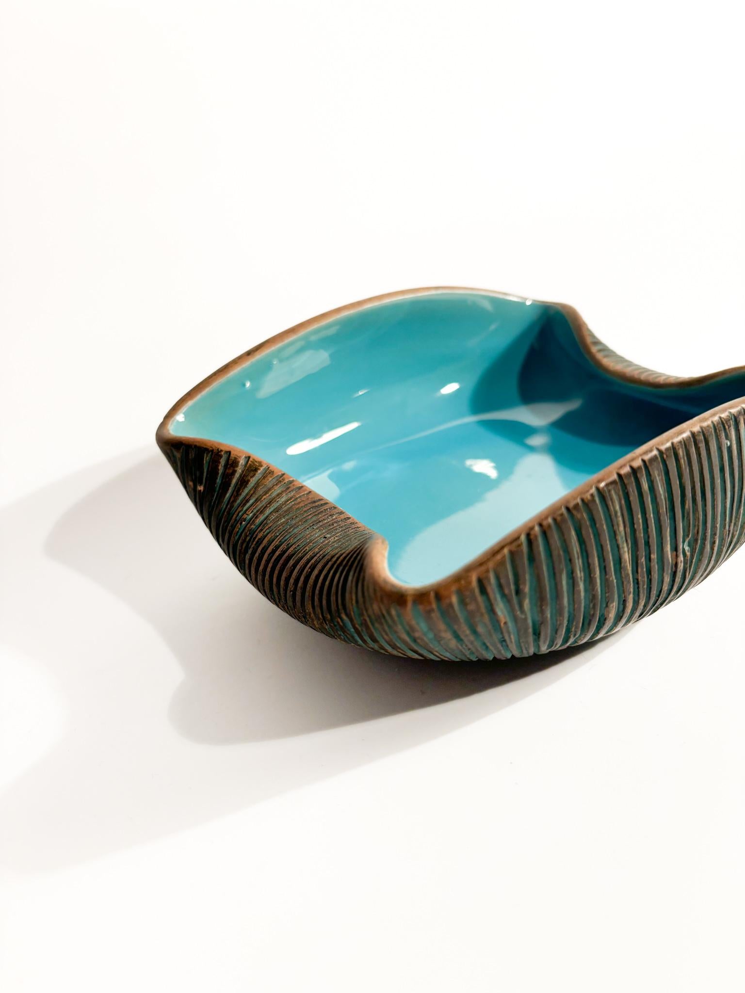Keramikschale von Ceramiche Batignani aus den 1950er Jahren im Zustand „Gut“ im Angebot in Milano, MI