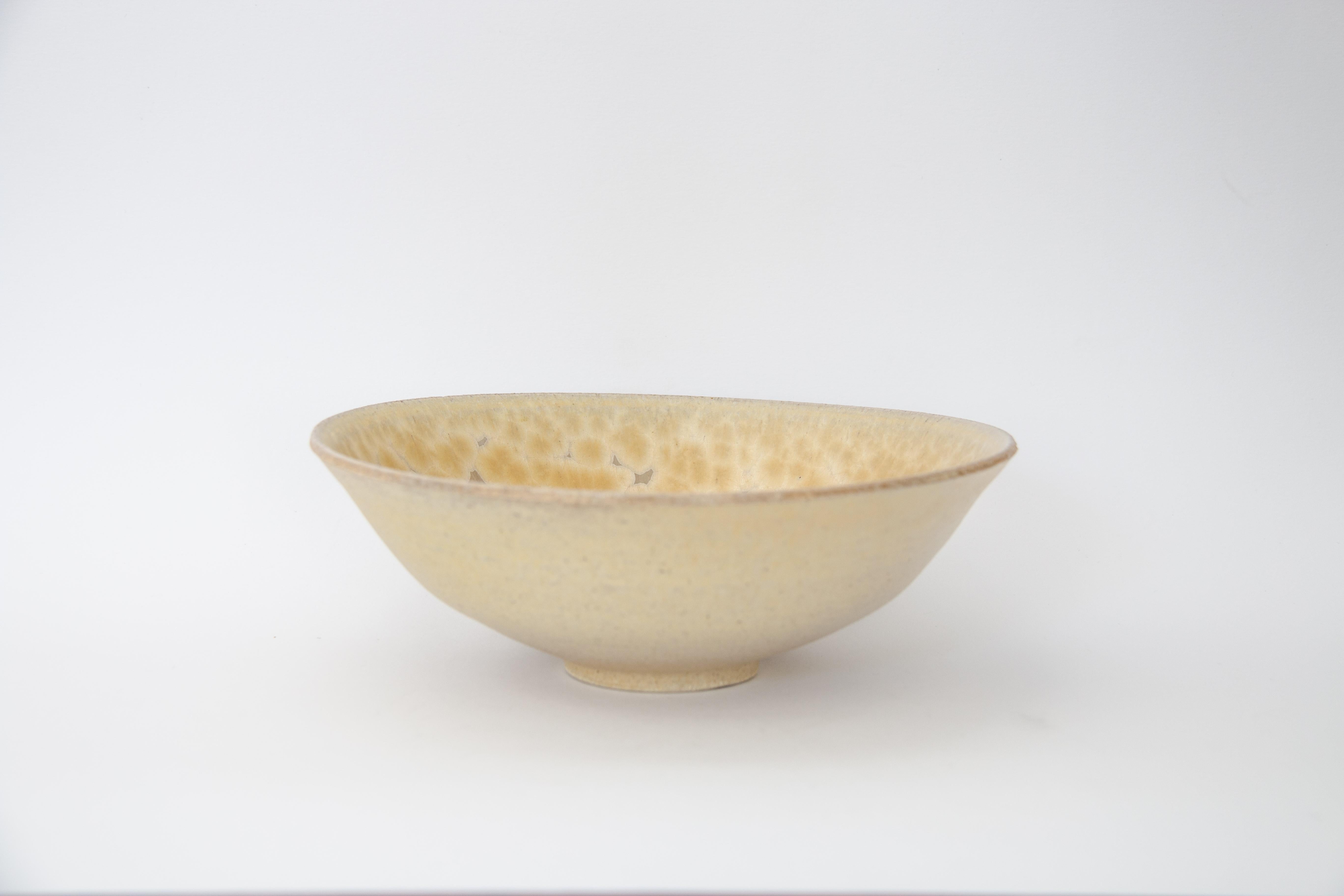 ceramic bowl by Danish Potter Aage Birck.