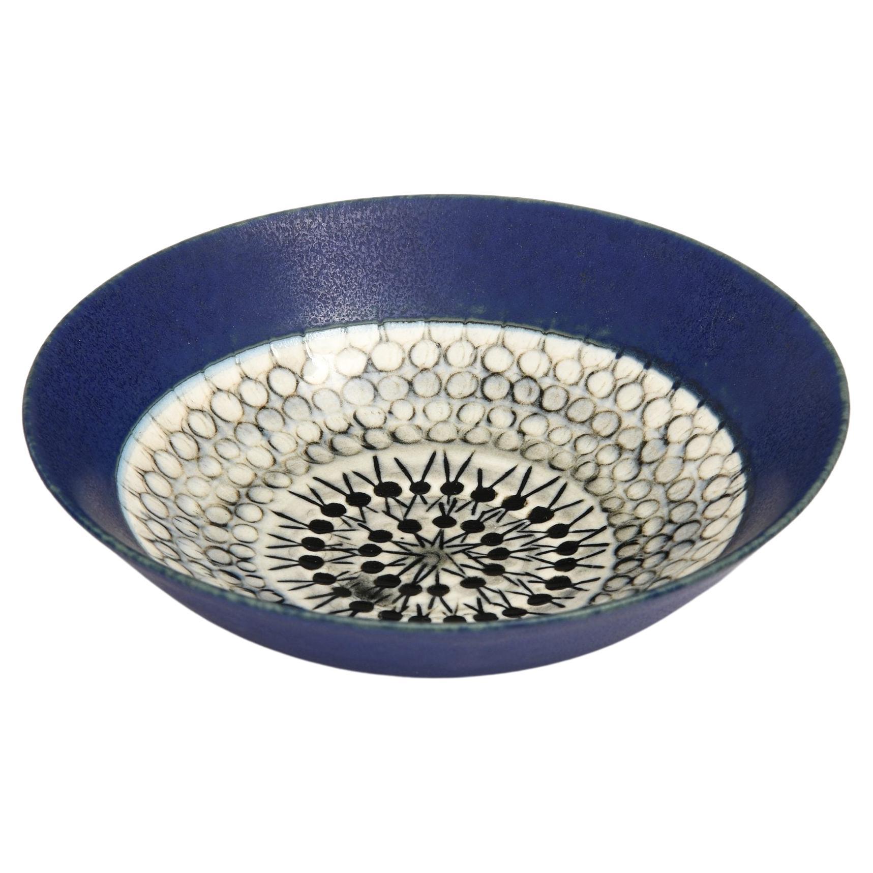 Ceramic Bowl by Hertha Bengtsson, 1950s For Sale