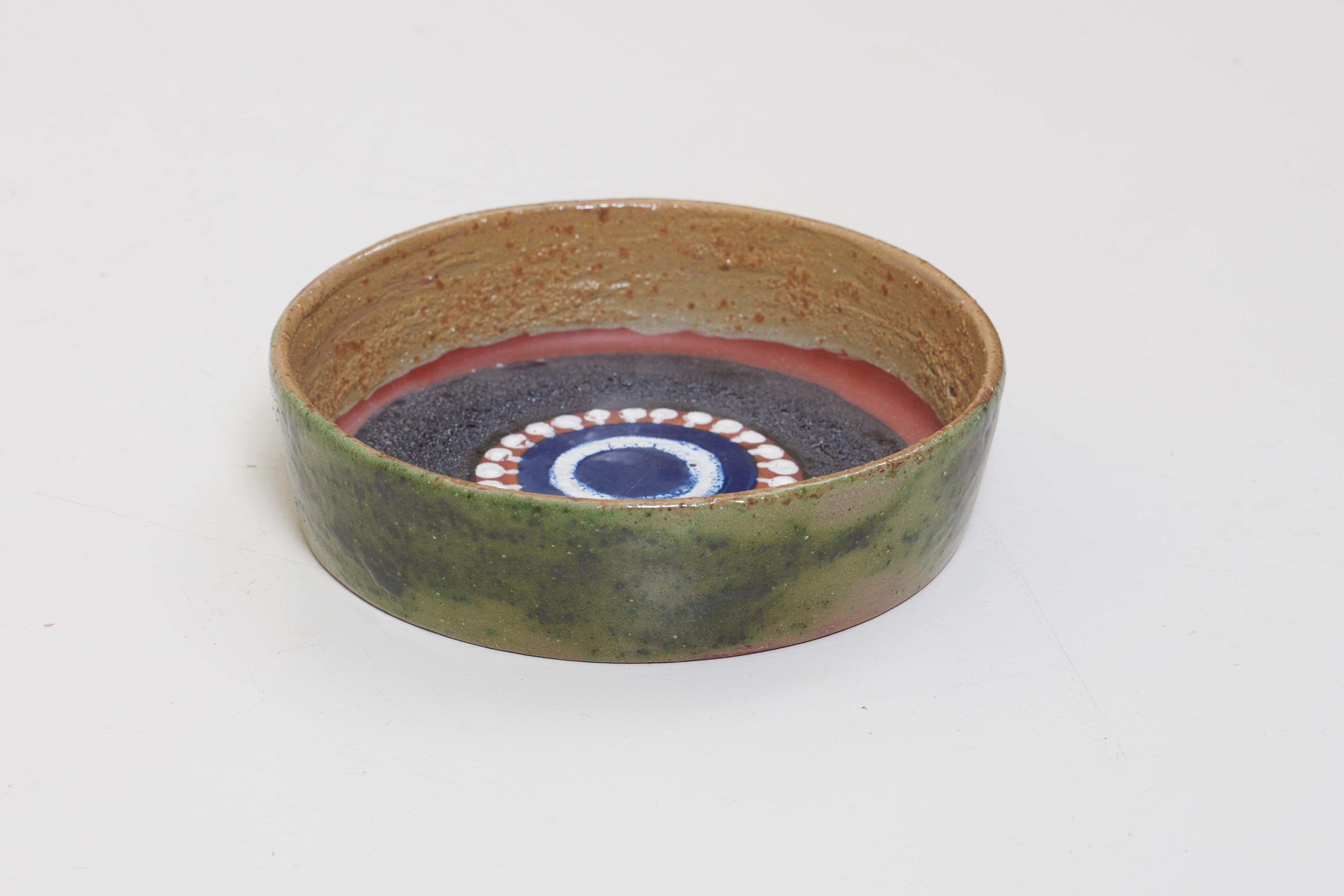 Finnish Ceramic Bowl by Kupittaan, Finland, 1950s