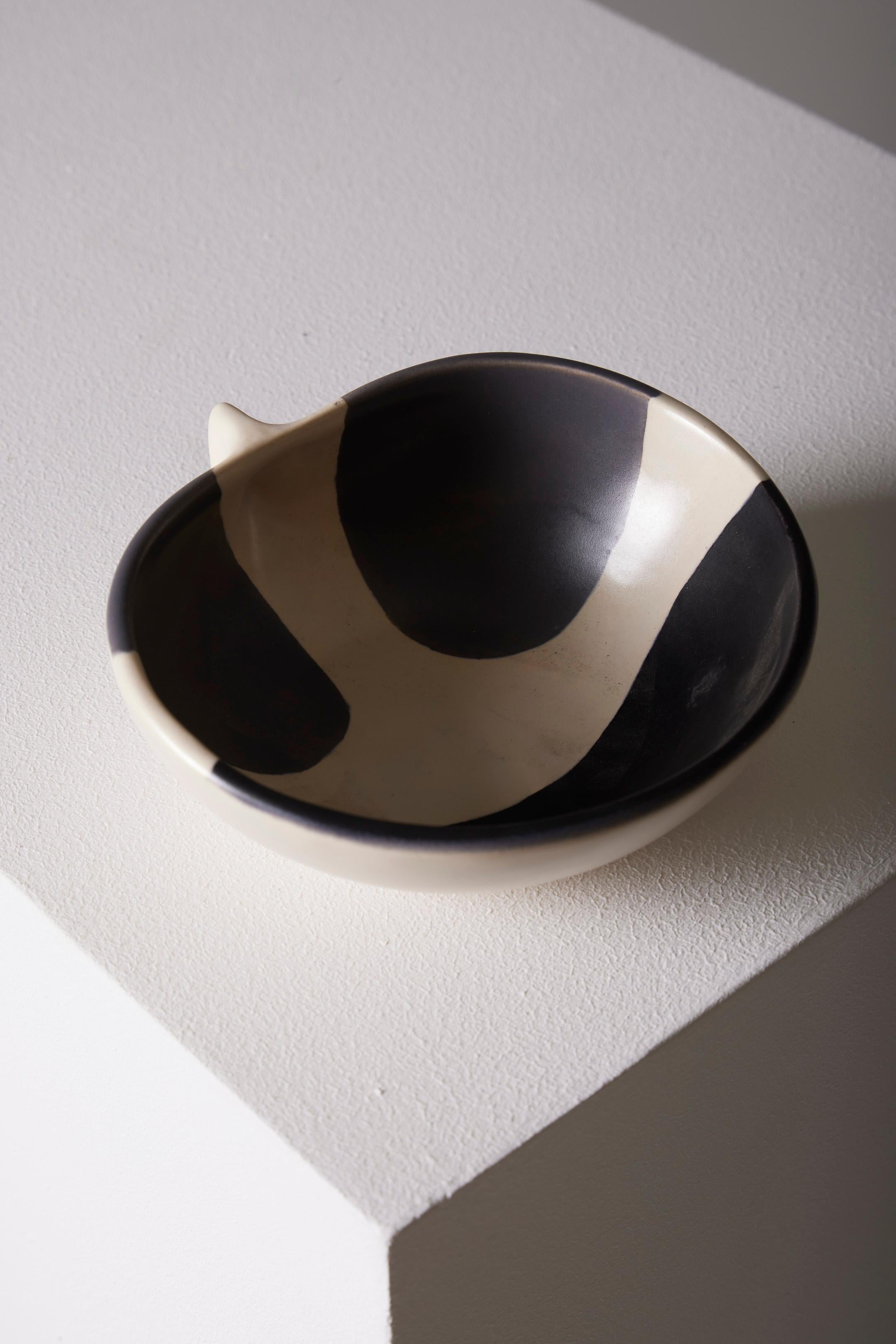 Ceramic bowl by Mado Jolain, 1950s 1