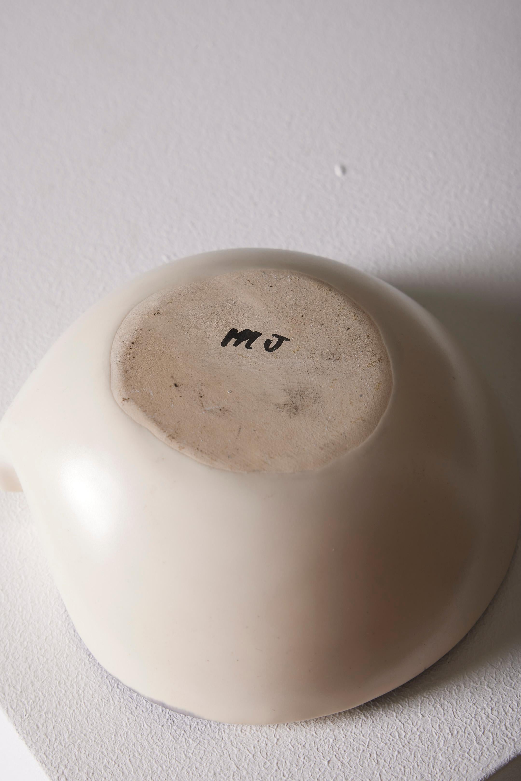 Ceramic bowl by Mado Jolain, 1950s 2
