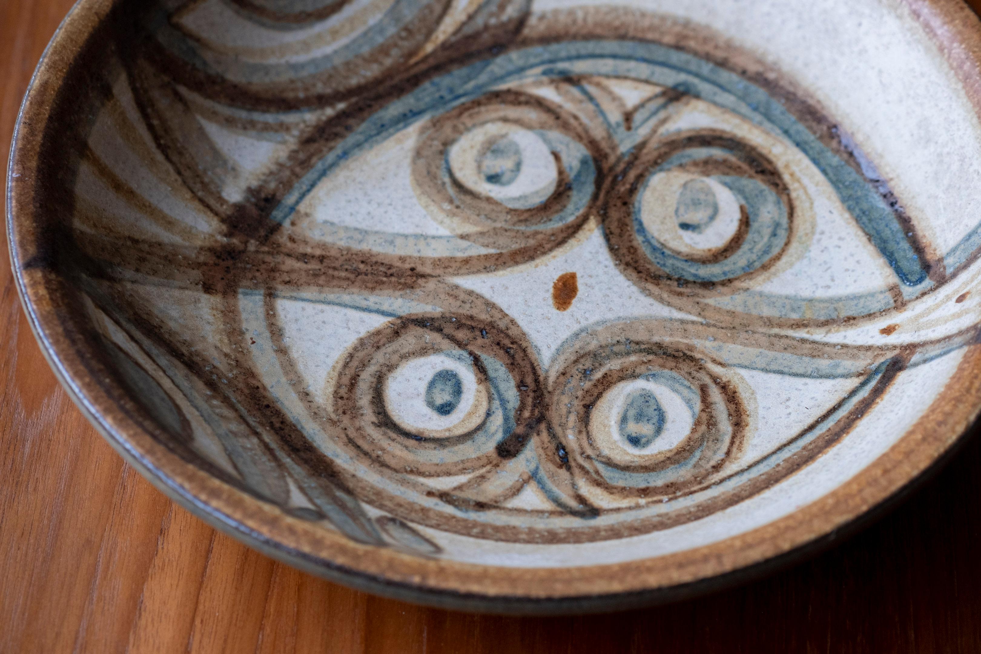 Danish Ceramic Bowl by Noomi Backhausen for Søholm Stoneware, 1970s For Sale