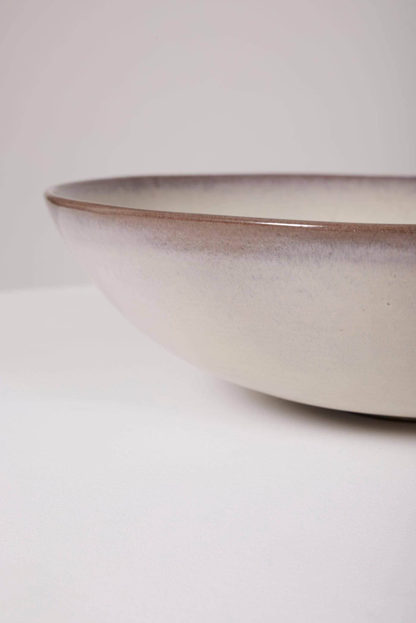 Ceramic bowl by Ruelland For Sale 1