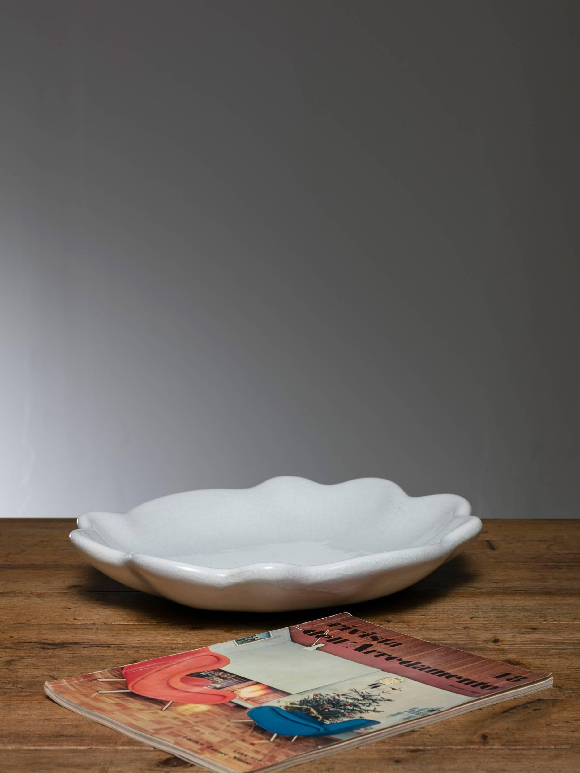 Ceramic Bowl by San Cristoforo, Richard GInori, Italy, 1940s In Good Condition For Sale In Milan, IT