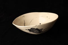 Ceramic Bowl by Shigemori Yoko, Japanese Pottery exhibited in V&A Museum