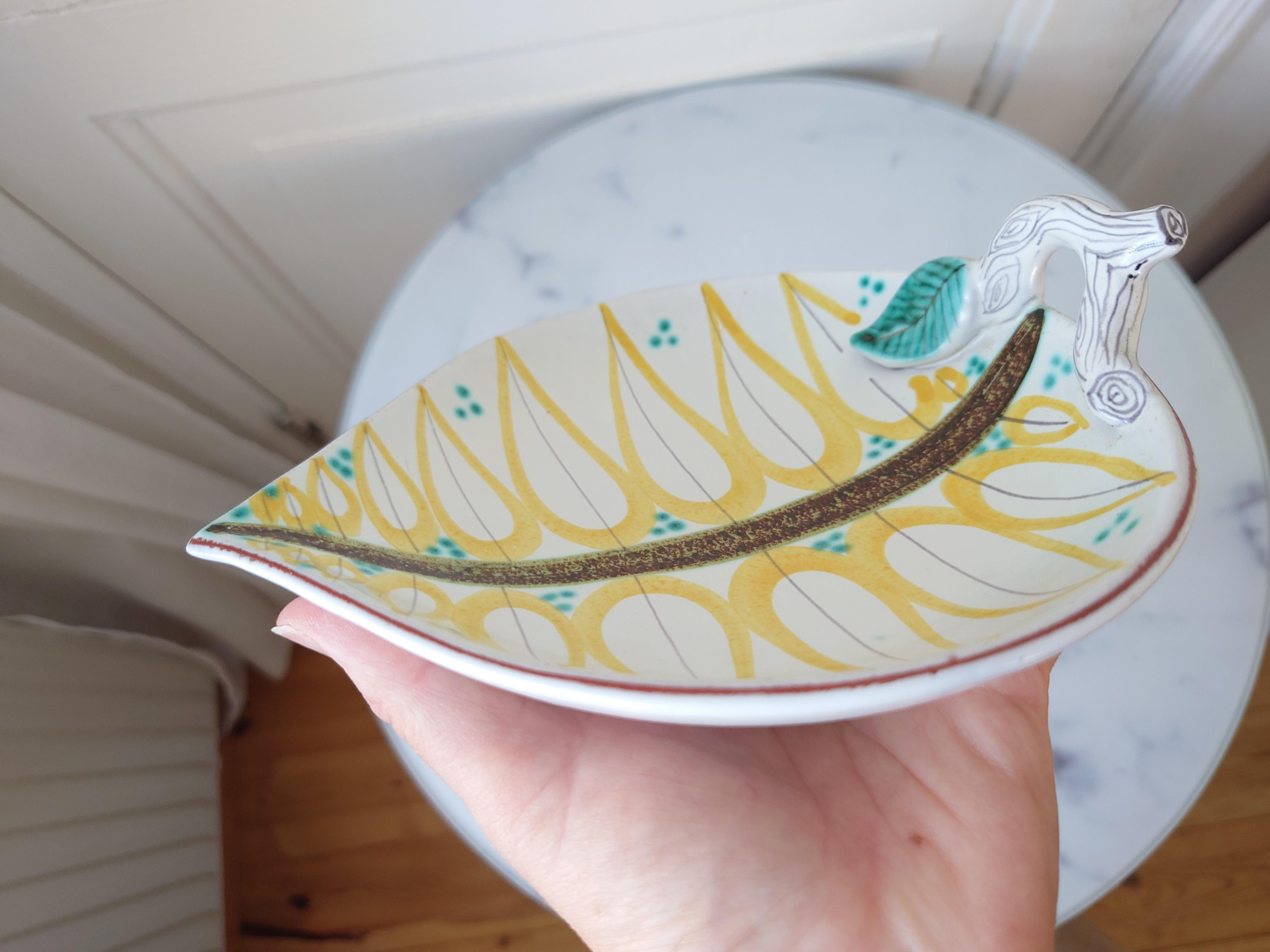 Bol en céramique de Stig Lindberg, design suédois du milieu du siècle, C 1950 en vente 6
