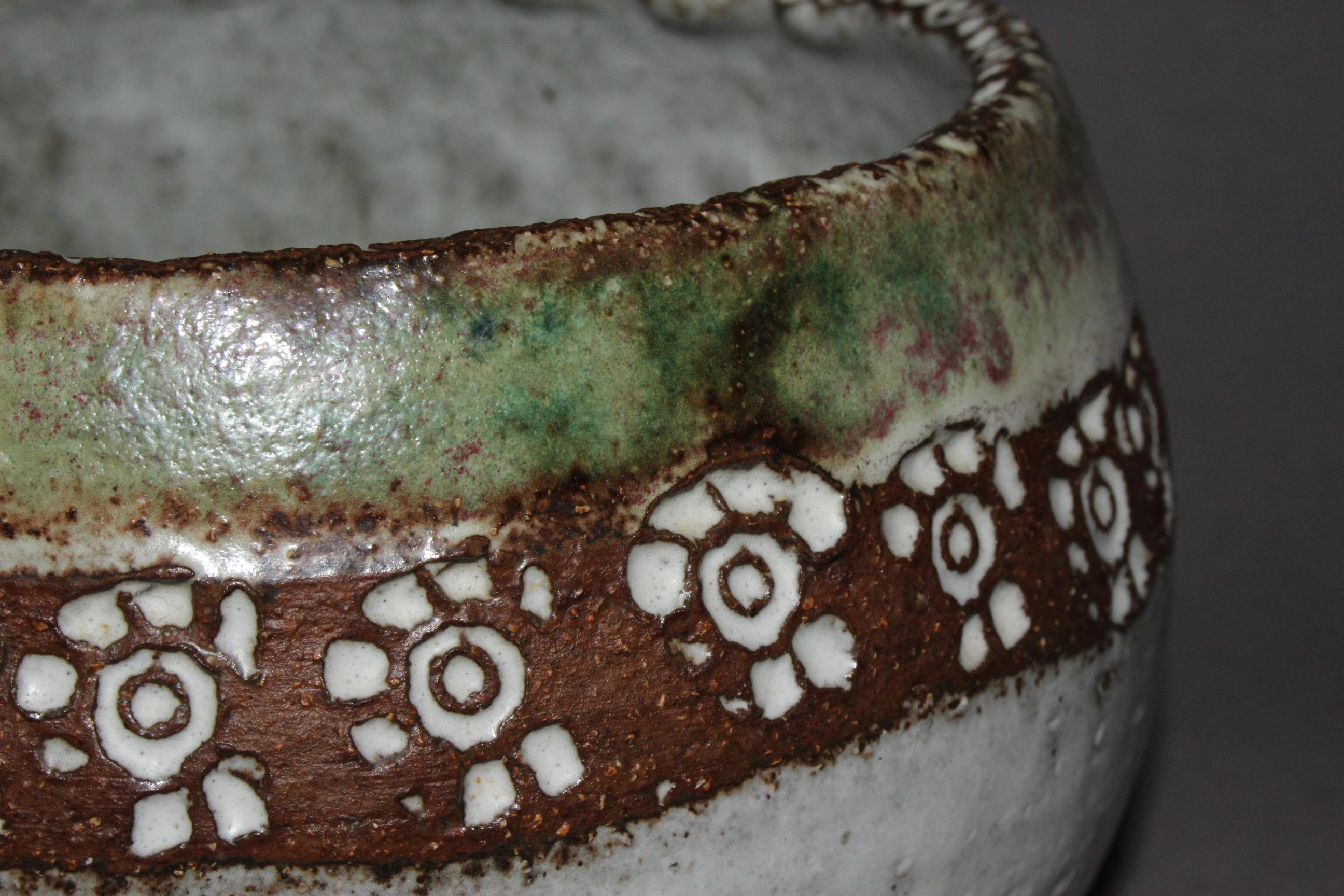 French Ceramic Bowl by Thiry