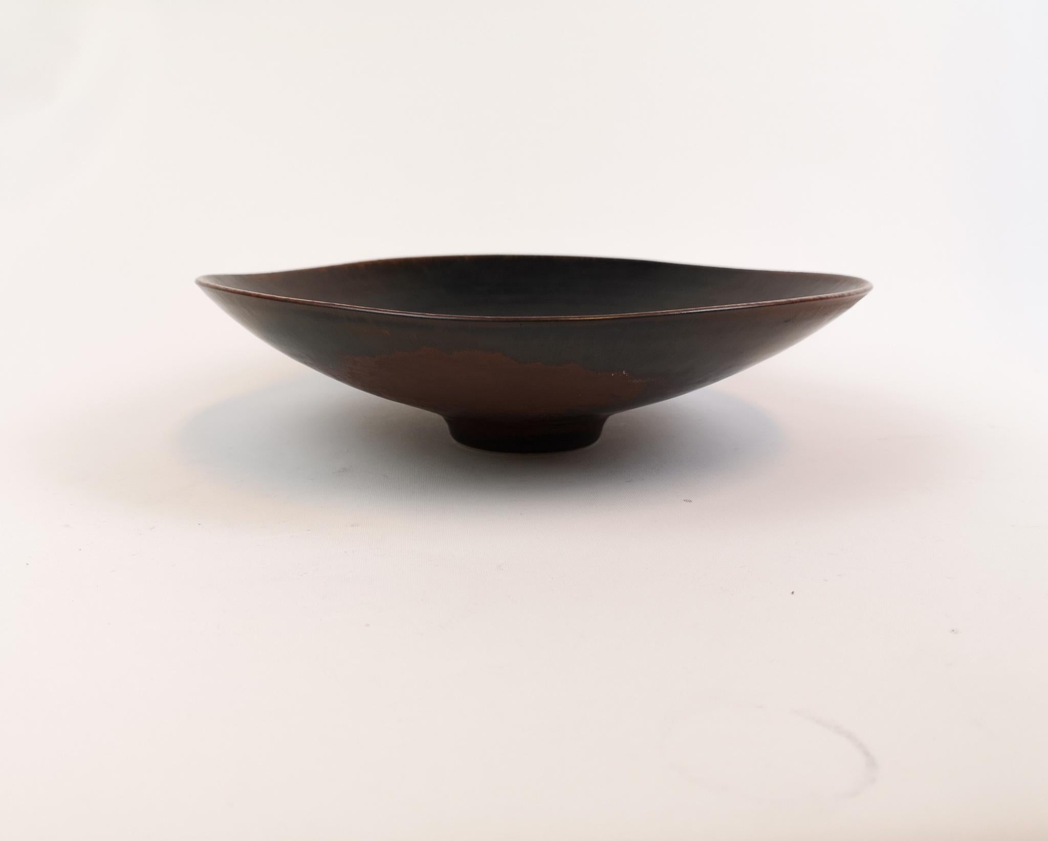 Mid-Century Modern Ceramic Bowl Carl-Harry Stålhane Rörstrand, Sweden, 1950s