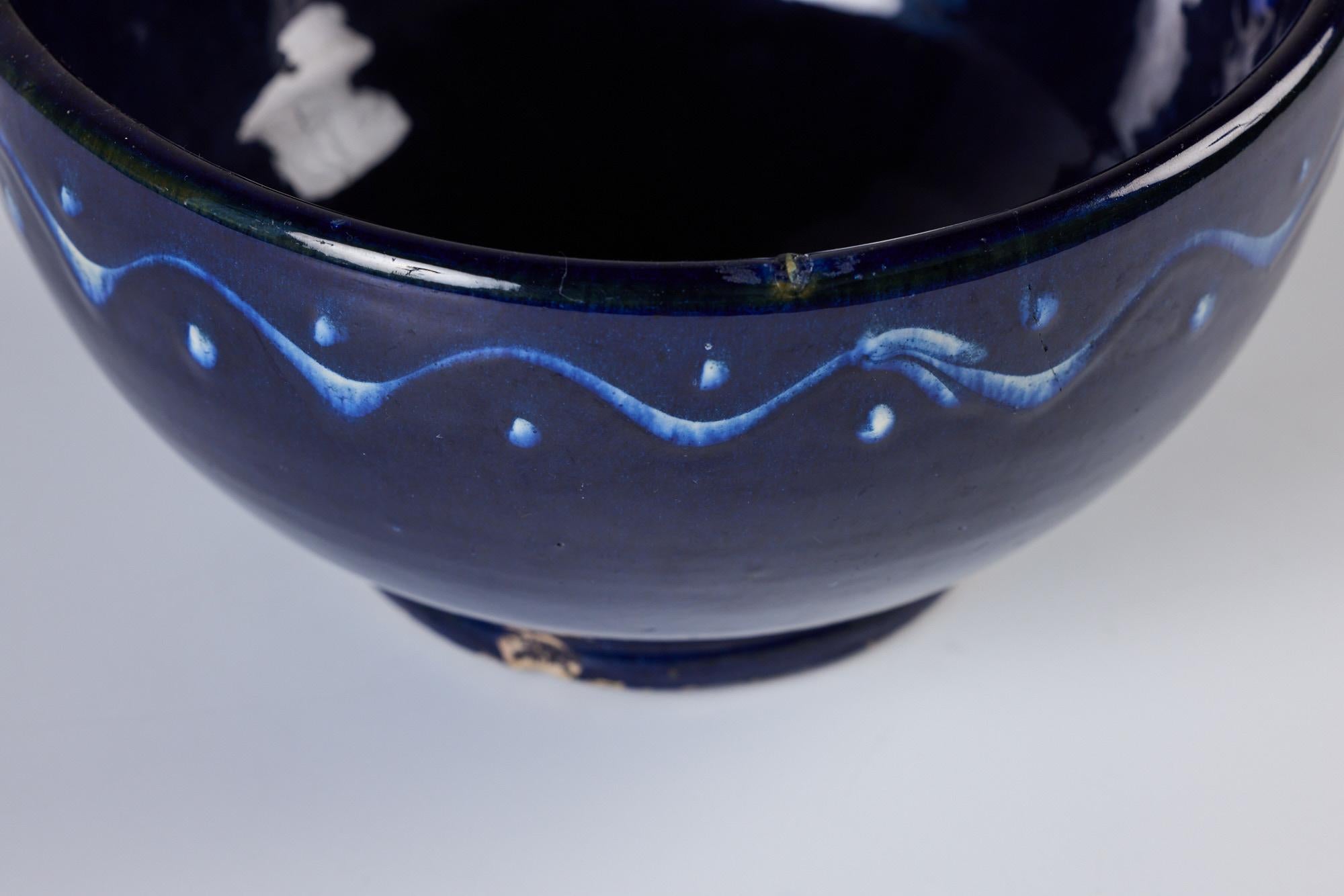 Ceramic Bowl from the Studio of Herman August Kähler For Sale 2